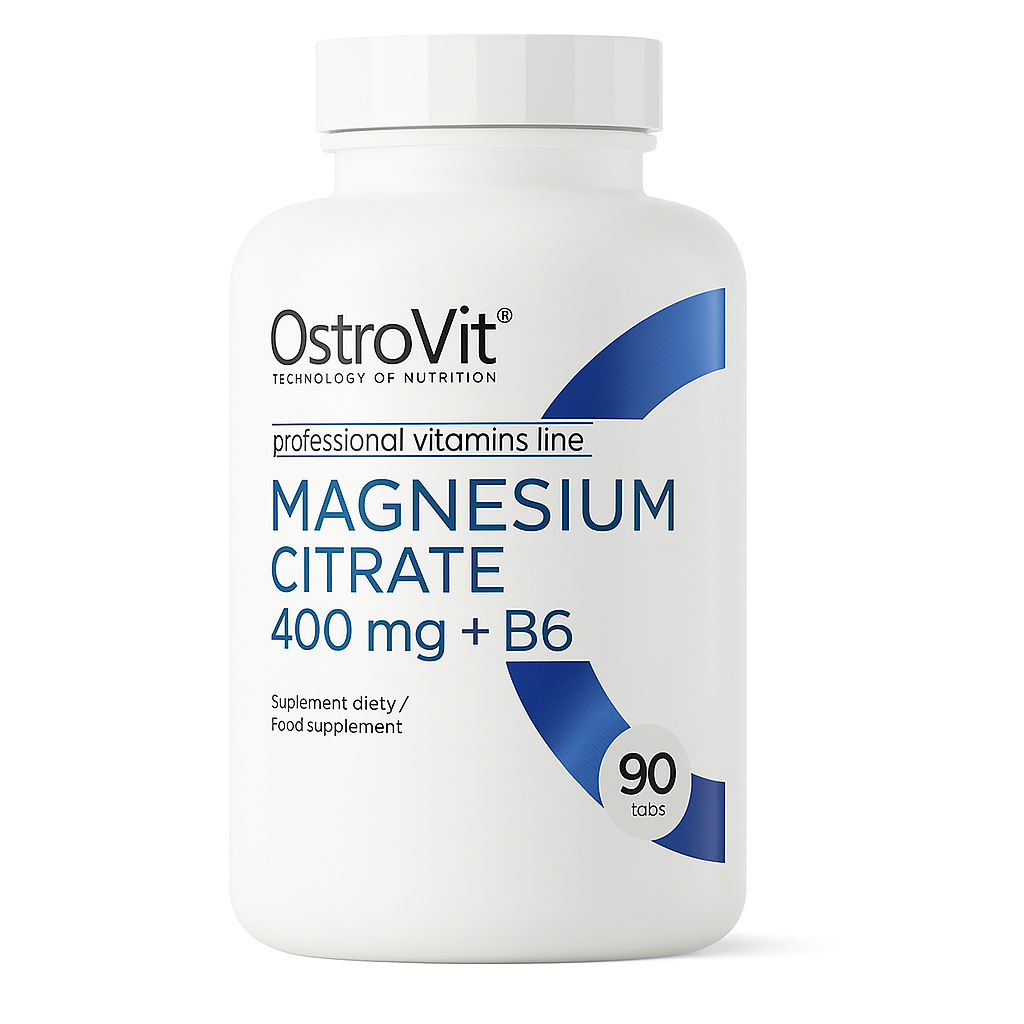 CITRATO DE MAGNESIO 400 mg + B6 - OSTROVIT / 90 TABS