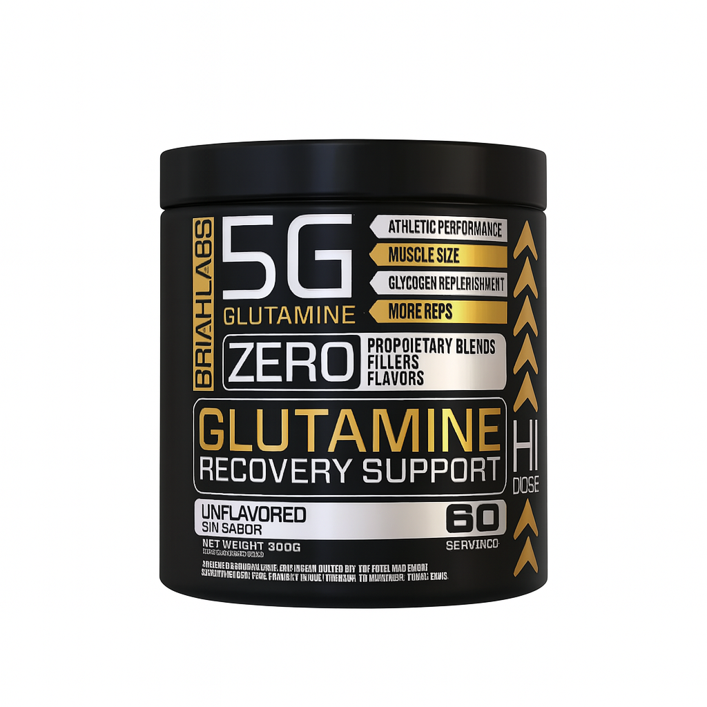 GLUTAMINA SIN SABOR 300G - BRIAHLABS / 60 SERVICIOS