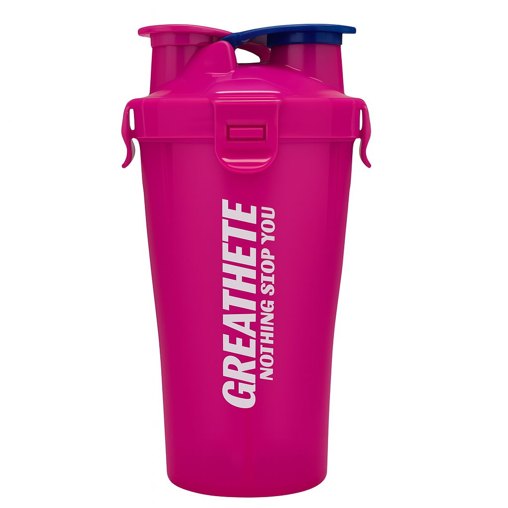 SHAKER 2 EN 1 - GREATLHETE / ROSADO 700ML