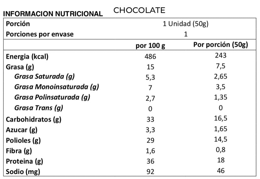 BARRA DE PROTEINA 50G - SPACE PROTEIN